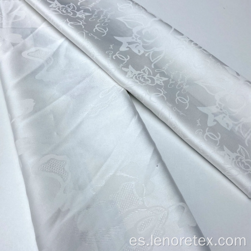 Estiramiento de poliéster 50d tejido mate satinado de tela jacquard